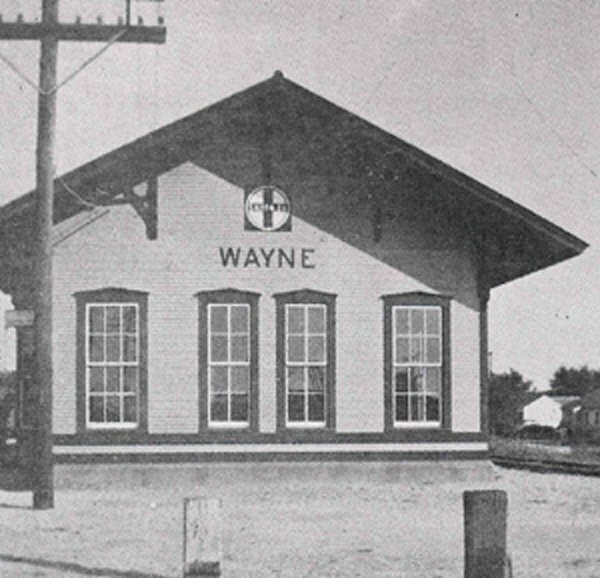Historic Wayne Railroad Depot
